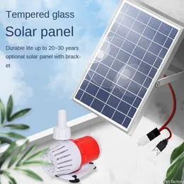 Pompy 500L USB Solar Water Pump 12 V Aquarium Filtr Pompowa Pumka Galeria Wodospad Fontanna zanurzalna Hydroponika Hydroponika Pompa cyklu wodnego