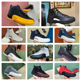 SP 12S OVO White Basketball Shoes Jumpman Men 12 Retros Black Twist 유틸리티 연삭 골프 플로럴 하이퍼 로얄 플레이 오프 로열티 스텔스 마스터 트레이너 스니커즈