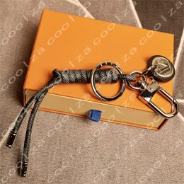 Luxury Keychains Classic Lanyards Designer Keychain Fashion Women Bag Charm Leather Key Chain Men Car Keychains Portable Keyring