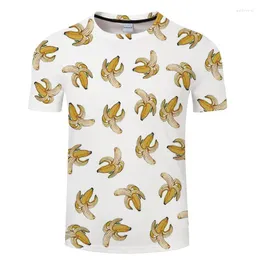 Herren-T-Shirts Sommer - Verkauf von 3D-T-Shirts Banana Harajuku Print