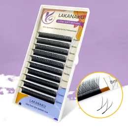 Make-up-Tools LAKANAKU Y-Form-Wimpern-Verlängerungs-Wimpern-Zilien und brasilianische Volumen-weiche künstliche Nerz-Wimpern Cilios 230425