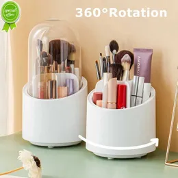 360Rotating Makeup Organizer Make Up Brush Holder For Cosmetic Storage Box Lipstick Eyeshadow Pencil Eye Shadow Organizer