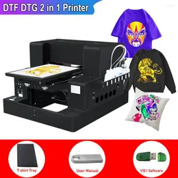 Impressora A3 DTG com a cabeça L805 direta para camisetas de impressão de camisetas cor de ouro estampado de ouro