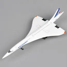 Aircraft Modle 1/400 Concorde Air France Airplane Model 1976-2003 Allinriner stop alumn samolot powietrza