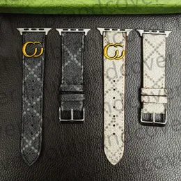 G Designer Watch Band Smart Pasps do Apple Watch Band Ultra 38mm 44mm 45mm 45 mm iWatch Band Serie