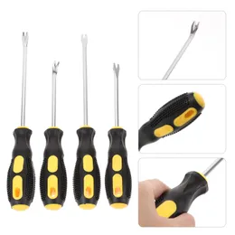 STAPLERS 4 PCS PRY NEWS PLIGERS LIVENCIDO DO PULLER DE DESPENHAÇÃO Tool de aço inoxidável Removentes de grampos 230425