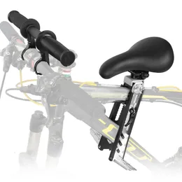 Cykel sadlar Frontmonterade barn Seat MTB Mountain Bicycle Child Safety StartaBar Sadel Frame Parts Accessories XA365Q 230425