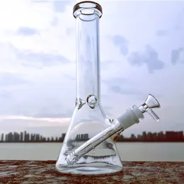 manufacture Hookah beaker Glass Bong water pipes dab rig catcher thick material for smoking 10.5" bongs