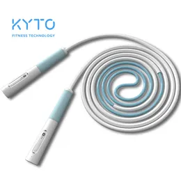 Jump Ropes KYTO Kids Jump Rope Fast and Lightweight Adjustable Tangle-Free Fitness Skipping for Toddlers Girls Boys Women and Men Training P230425