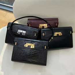 Crocodile leather manhattan bag womens totebag luxury designer bag women shoulder bags flap messenger Bag