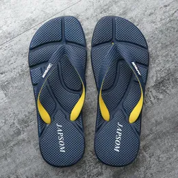 Slippers Sandal Pijat Biru Mode Laris Jepit Pria Ukuran Besar Kasual Tanpa Selip Dalam Ruangan Pantai 230425