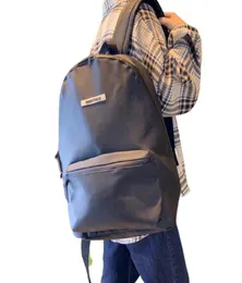 2021 Modaya uygun erkekler bel çantaları esansiyel çanta tekrarlanan satır harf baskısı Men039s okul sırt çantası kitabı bumbag el çantası5984513