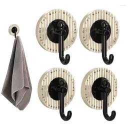 Hooks Adhesive Seamless Wall 4pcs Self Heavy Duty Luxury Waterproof For Coat Keys