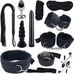 Bondage 11 pcs BDSM set Harness Erotic Sex toy SM restraint Kit Bondage Gear
