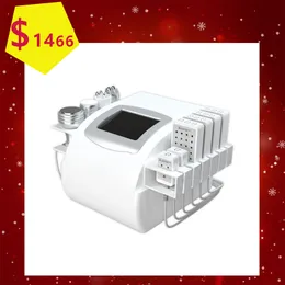 Liposlim Laser Lipo Cavitation Machine для похудения для удаления жира в теле в домашних условиях с ваккумом всасывания против радиочастотной радиочастоты 6 ПК