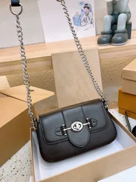 Brie Under Emfed Bag Kadın Moda Alışveriş Satışları Omuz Çantaları Çanta Orijinal Deri Zincir Flep Crossbody Messenger Çantalar Toes Lüks Tasarımcı Çüzek Cüzdan