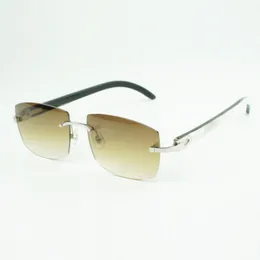 New Men ist gemischt mit Ox Pure 3524032 Buffs Horn Flat Sonnenbrille C, die mit Hardware-Beinen ausgestattet ist