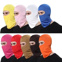 Cappellini da ciclismo Maschere Lycra Bandana Moto Passamontagna antivento Cappello da sci Cappello da equitazione Casco per maschera sportiva all'aperto 230515