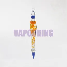 Novo Estilo Fumar Colorido Vidro Espesso Feito À Mão Waterpipe Unhas Herb Tobacco Oil Rigs Dabber Colher Quartz Bowl Bubbler Bong Palha Dicas Cigarro