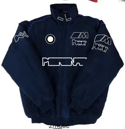 autumn F1 Formula One racing jacket and winter full embroidered cotton clothing spot sales J5Q4