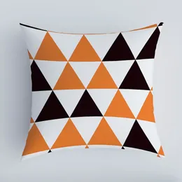 Bedding pillow cover orange luxury cushion pillowslip with multi pattern cute bed sofa delicate birthday present with letters pillow case fashion JF022 B23