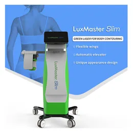 532NM Låg nivå laserterapi lipo kall grön ljus maskin fett brinnande celluite borttagningsutrustning