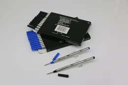 A Black/Blue Of 710 Refills Rollerball Pen Lot 12 Can Mixed Point Collocation Medium Pcs With Lid Vwgks