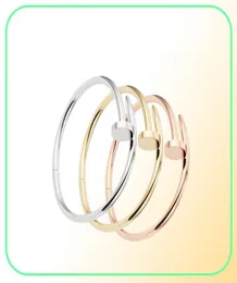 3 цвета роскошные браслеты браслеты для ногтей для мужчин браслеты женские с бриллиантами из титановой стали 18-каратного золота позолоченные подвески дизайнерские ювелирные изделия4224009