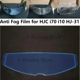 Outdoor Eyewear Motorcycle Helmet Visor Anti Fog Film for HJC i70 i10 HJ 31 Pinlock Sticker Clear Patch Safe Riding Accessories parts 231124