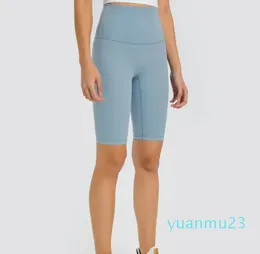 Wieżowce nagi uczucie jogi spodnie bez t-linii elastyczne rajstopy kobiety legginsy przyjazne dla skóry szorty sportowe szorstkie do pięciopunktowych spodni