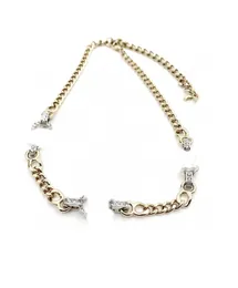 Lyxdesigner för kvinnor hänge halsband choker guld halsband bokstav ccity internet kändis kassakedja 52299