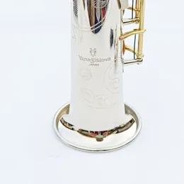 Realizzato in Giappone Yanagisa Saxophone Wo37 Tasto nichel di Siering Siering con Case Sax Soprano Bocchino Ligature Reeds Ship Freet Ship