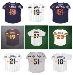 Tony Gwynn Ken Caminiti 1998 World Series Padres Jersey Trevor Hoffman Ozzie Smith Dave Winfield Gary Sheffield Fernando Tatis Jr.