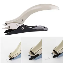 Staplers Heavy Duty Home Office Professional Dra ut CTOR Business Portable Non Slip School Hand Tool Staple Remover Nail Puller 230425