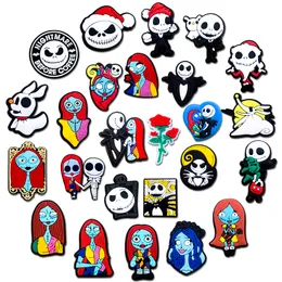 Charms Halloween Dekoracja butów dla sandałów Clog Sandały SKL Horror Para Akcesoria dla Dziewczyny Dzieci Teens Mężczyźni Adts Party Favor Dro OTP8M