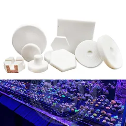 Pumpar DW Aquarium 100st/Lot Coral Frag Atus Ceramic Nanotech BioPlug Frag Plugs för dina korallpropogationsbehov