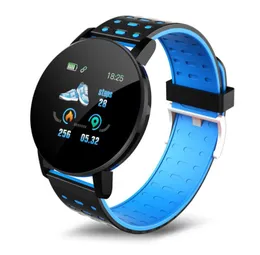 119Plus Smart bracelet Bluetooth For IOS Android Men Women Fitness Tracker Sport Bracelet Heart Rate Blood Pressure Kids Smartwatch