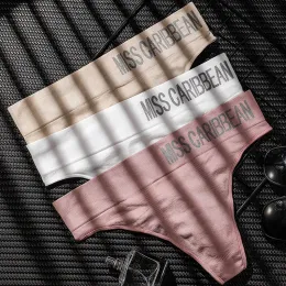 5 pezzi / lotto nuovi modelli biancheria intima da uomo sexy U-convesso sport fitness lettera vita larga vita media alta pantaloni a triangolo senza tracce T-pantaloni all'ingrosso N6801