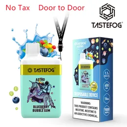 Mesh COIL TAIDEFOG ASTRO 7000PUFFS Disponible Vape Box 10 Flavors OEM