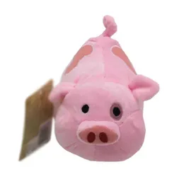 Manufacturers wholesale 18cm Gravity Falls cute little pig plush toys cartoon animation film and television peripheral doll children's gifts