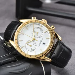 Fashion Wrist Watches for Men 2023 New Mens Watches All Dial Work Work Quartz Watch عالية الجودة أعلى العلامة التجارية الفاخرة الكرونوغراف ووتش ووتش باند مينز أزياء KK07