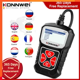 New KONNWEI KW310 OBD2 Scanner for Auto OBD 2 Car Scanner Diagnostic Tool Automotive Scanner Car Tools Russian Language PK Elm327