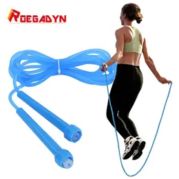 Jump Ropes Roegadyn Children Entertainment Rubber Jump Rope Secondary School Examination Dents Training High Speed ​​Hopping Rope P230425