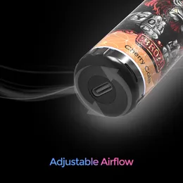 Partihandel puffar 7000 engångsvape vapes -enhet E cigarett 2% 15 ml 850 mAh uppladdningsbart batteri 10 Flavorer