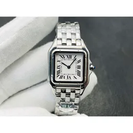 Designer panthere relógio para mulheres atender womenwatch 27X37mm mostrador branco 5A/4A/3A de alta qualidade suíço quartzo senhoras relógios Montre tanque femme luxe