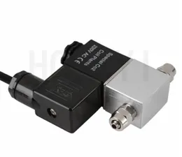 Ausrüstung Neue Aquarium 1,6 W 220 V CO2 Magnetische Magnetventil Regler Niedrigen Temperatur CO2 DIY Aquarium Elektrische Magnetventil