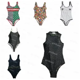 Lace Halter Swimsuit Designer feminino Marinha Marinha de banho de banho de banho de verão Sexy sem costas de uma peça de banho