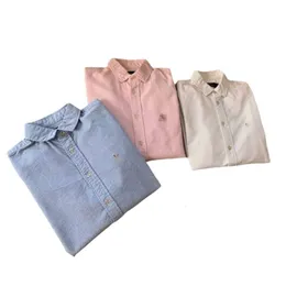 ラルフスデザイナーローレンスシャツ最高品質バージョンカラーポニーロゴレディースシャツ高品質のポイオカラー長袖シャツ