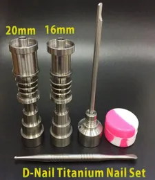 Super Highly Glass Bong 3PCSSet Accessory Domeless Titanium Nail Carb Cap And Titanium Dabber 8435241