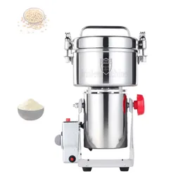 Electric Grain Grinder Commercial Grinding Machine for Dry Grain Soybean Corn Spice Herb Coffee Bean Wheat